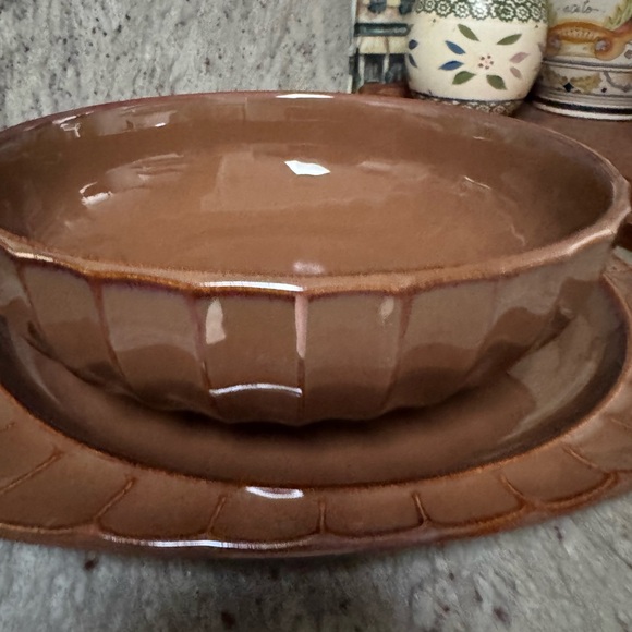 Sango “Society Brown” Serveware Set - Picture 8 of 8